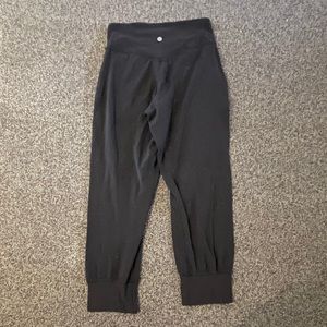 Lululemon Black Align Jogger Crop 23”